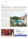 Maîtrisons et respectons l’eau!