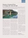 Prestige Magazine, mai-juin 2014 : « Piscines d’aujourd’hui : à l’image des ciels de Bali »
